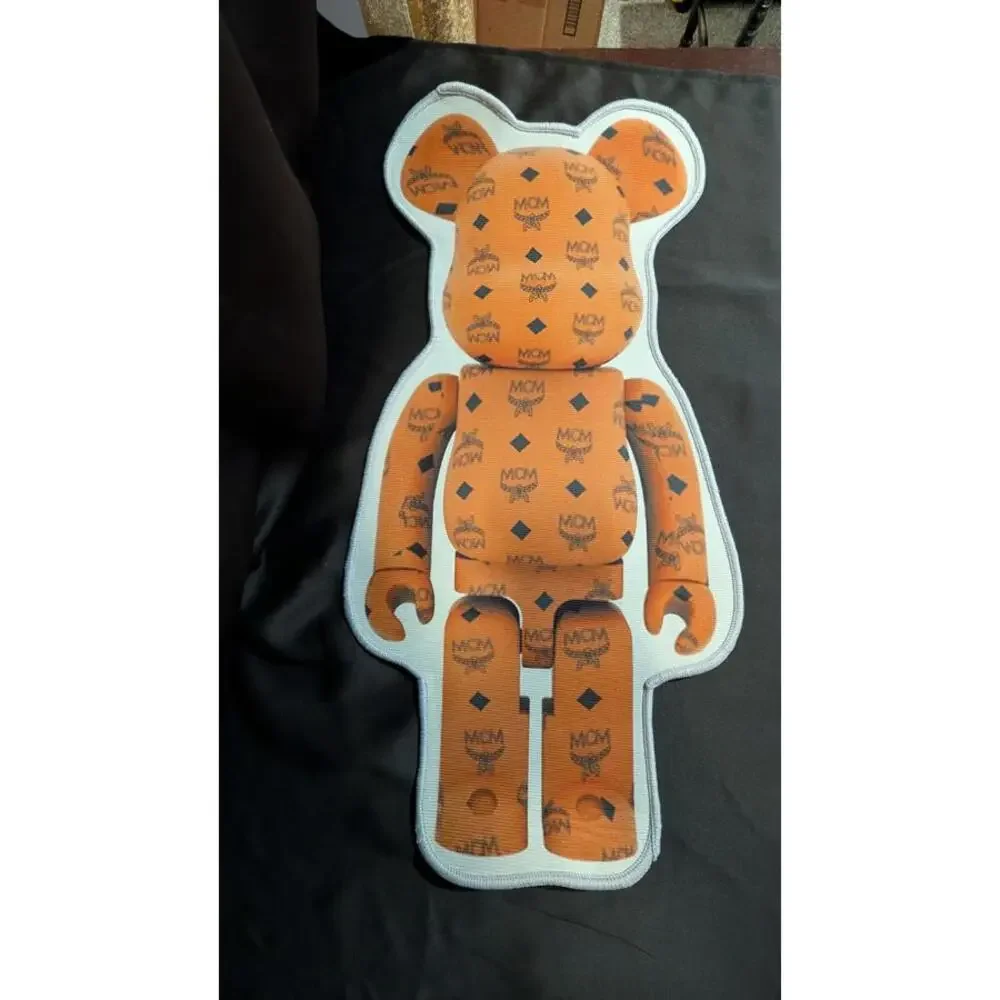 NEW Hypebeast MCM Monogram x Bearbrick Figure Rug 31